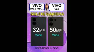 Vivo V60 Lite 4G Vs Vivo V60 Comparison &amp; Price in Pakistan India &amp; Bangladesh