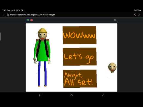 Baldis Basics Soundboard Every Soundeffect Characters Idems And Even Songs Long Video