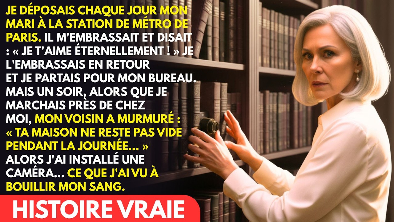 J’AI LAISSÉ MON MARI AU MÉTRO, MON VOISIN A MURMURÉ TA MAISON N’EST PAS VIDE LE JOUR… ALORS J’AI…