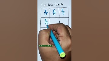 Fraction puzzle #mathshorts #youtubeshorts