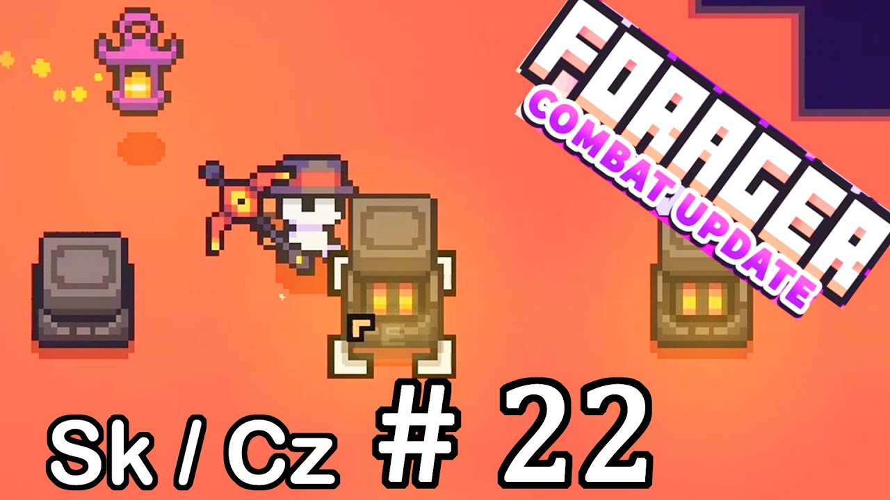 Fire Galaxy Forager Combat Update 22 Gameplay Walkthough