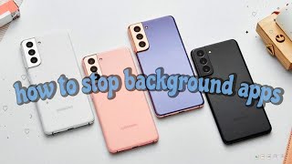 How to stop background apps on Samsung A50, A40, A30 and A20 screenshot 2