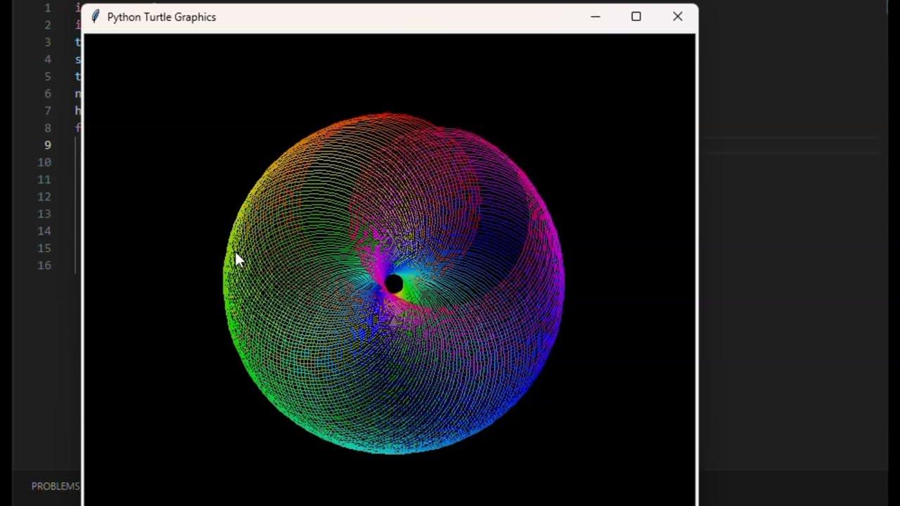 Python Turtle Animation | Graphics | Animation - YouTube