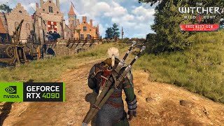 The Witcher 3 Next-Gen Ultra+ Ray Tracing On [4K 60FPS] RTX 4090 - Gameplay Get Junior | Part 3
