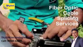 Fiber Optic Cabling Services Fiber Laying, Fiber Splicing, Fiber Maintenance, And Uptime Management