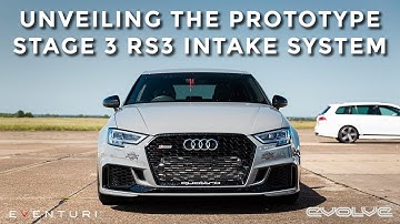 Testing the new prototype STAGE 3 INTAKE for the RS3 at VMAX