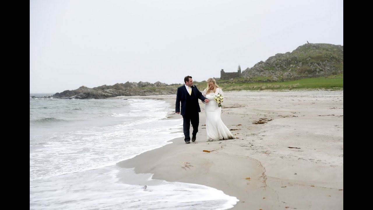 Emma Tom S Romantic Beach Wedding In Scotland Youtube