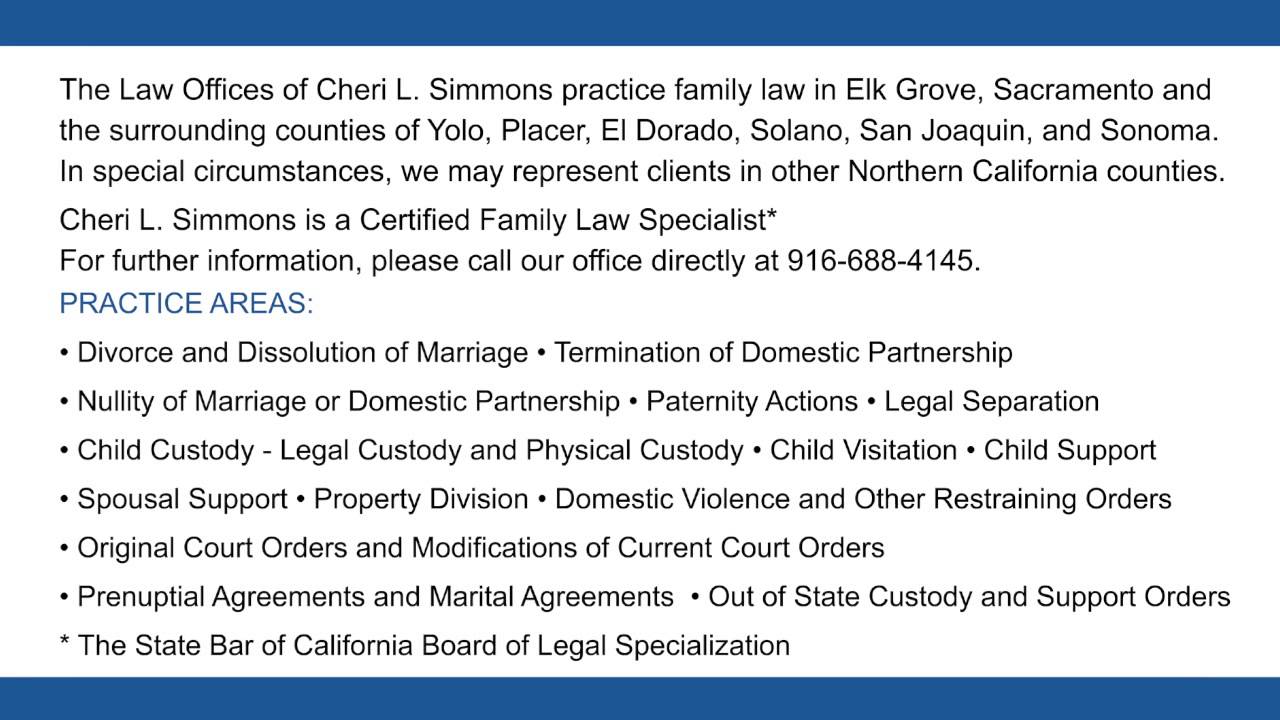 Elk Grove Family Law Attorney YouTube