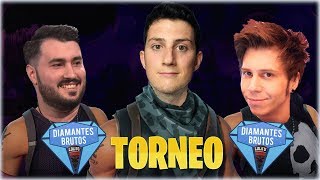TORNEO DE YOUTUBERS Y PROS EN FORTNITE #TorneoLOLiTO #Diamantesbrutos - WithZack