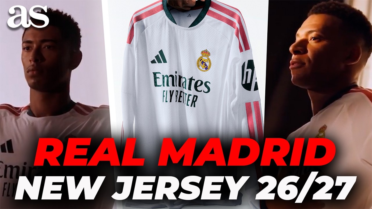 REAL MADRID REVEAL his NEW JERSEY for 2026/2027 season - YouTube