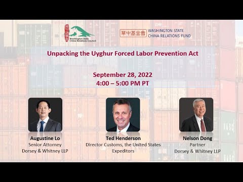 Unpacking the Uyghur Forced Labor Prevention Act