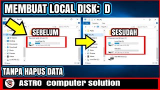 Cara Mudah Membuat Local Disk D Windows 10 screenshot 4