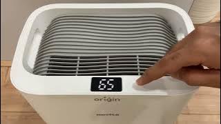 Origin Novita ND12.8 Dehumidifier | Portable Dehumidifier | Home Dehumidifier | Compact Dehumidifier