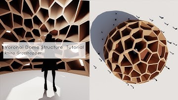 Voronoi Dome Structure Rhino Grasshopper Tutorial