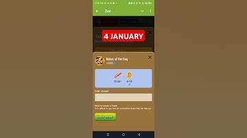 Rebus Of The Day Zoo 4 January | Zoo Rebus Of The Day | 4 January Rebus Zoo