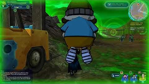 FusionFall Retro Missions LVL 04 Jack and the Giant Robot