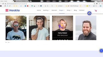 Overview - "Hoskia | Multipurpose Hosting WordPress Theme"