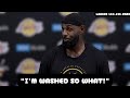 LeBron James DENIES Being Washed After Win - Post Game Interview - Lakers vs Utah Jazz