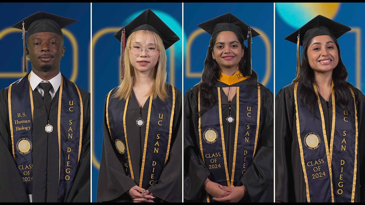 2024 UC San Diego Commencement student speakers celebrate unique