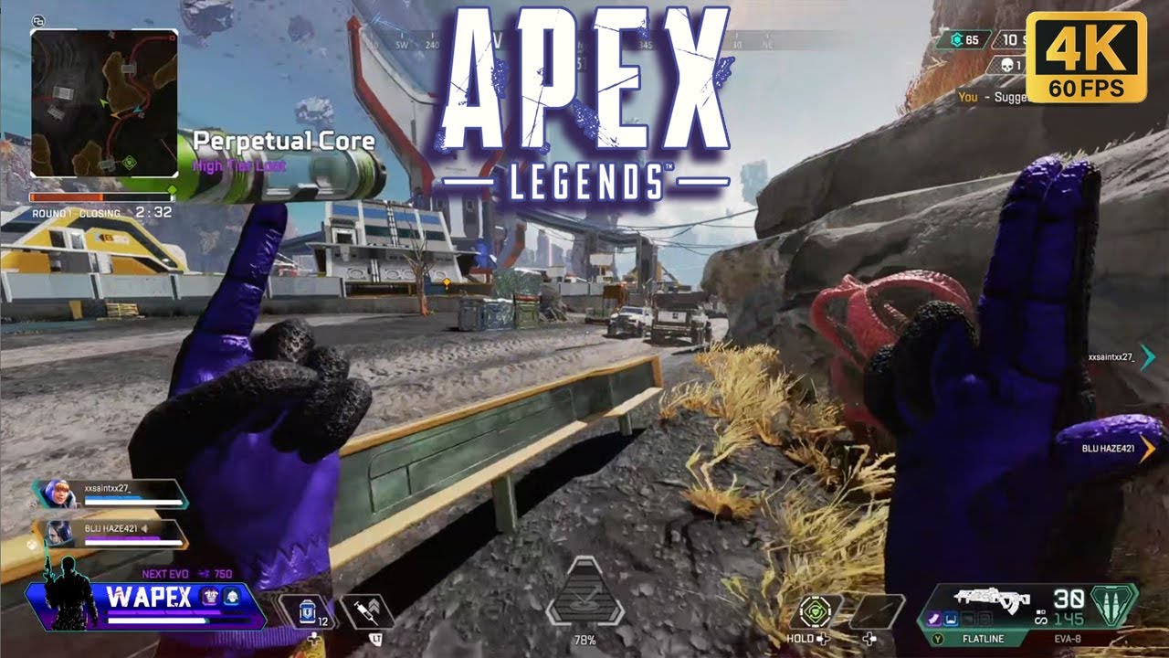 Octane Gameplay Win - Apex Legends Gameplay - No commentary [4K 60FPS] #apex legends - YouTube