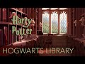 Hogwarts library study session   harry potter ambience   1 hour asmr