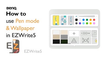 How to use pen mode in BenQ EZWrite 5