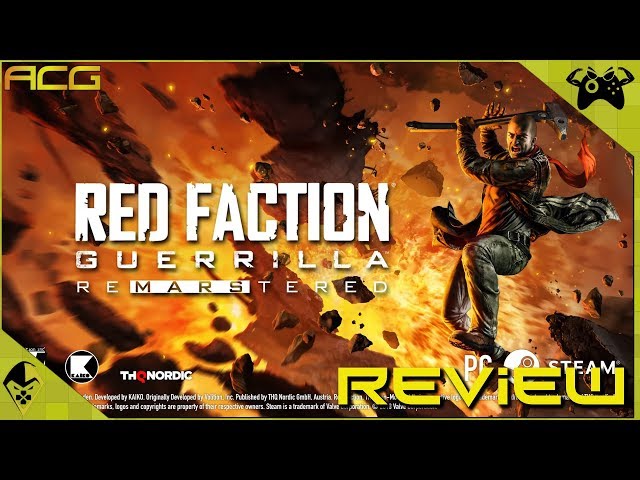 Red Faction Guerrilla Re-Mars-tered Review 