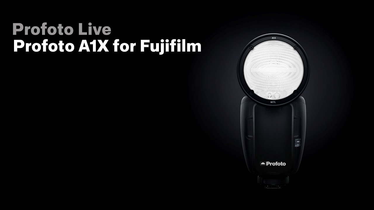Profoto Live - A1X for Fujifilm - YouTube
