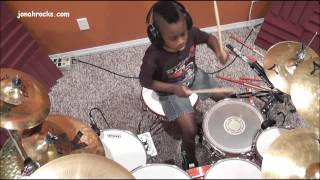 Avenged Sevenfold - Bat Country, 7 Year Old Drummer, Jonah Rocks chords