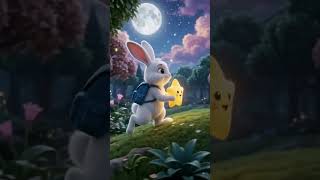 The Little Rabbit Saved a Lost Star 🐰⭐ | Cute Kids Story #Shorts Actualización