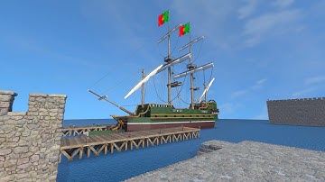 Medieval Engineers - My way on how to build a balanced ship hull!