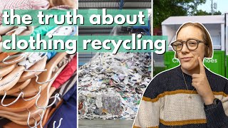 HOW IS CLOTHING RECYCLED Is clothing recycling legitimate or just greenwashing