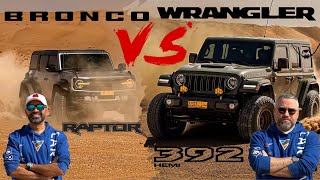 BRONCO RAPTOR vs WRANGLER 392 الحرب العالميه الثالثه