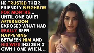 He Trusted Their Neighbor For Months Until One Quiet Day He Exposed What His Wife Doing When He's...