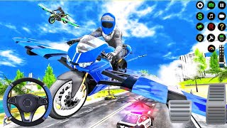 Flying Motorbike Simulator | Flying Motorbike Simulator Android screenshot 4
