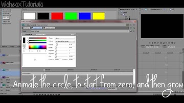 Sony Vegas Effect #3 | Little text circles
