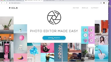 Using Pixlr X to optimise images