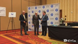 Former WBIR anchor Bill Williams inducted into Tennessee Journalism Hall of Fame Tuesday night