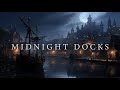 'Ravensperch' | MEDIEVAL DOCKS | RPG Fantasy Ambience | 10 Hours