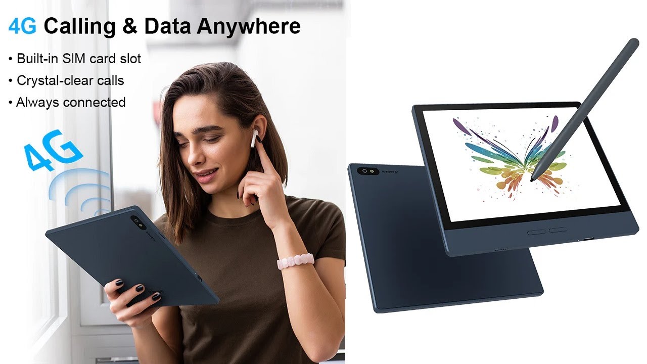 Bigme B7 7'' Color ePaper Tablet with 4G Calling - YouTube