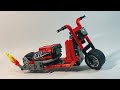 Lego Technic Pullback Race Scooter (free building instruction)