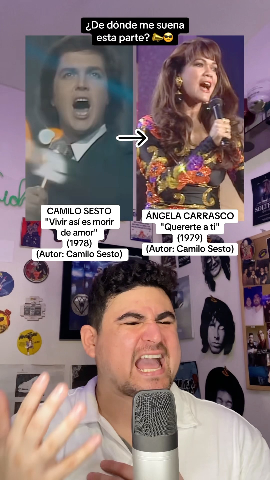 CAMILO SESTO Y ÁNGELA CARRASCO - Vivir Así / Quererte a Ti: ¿De dónde me suena esta parte? ??