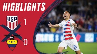 USA 1-0 ECUADOR Highlights | Mar. 21, 2019 | Orlando, FL - Orlando City Stadium