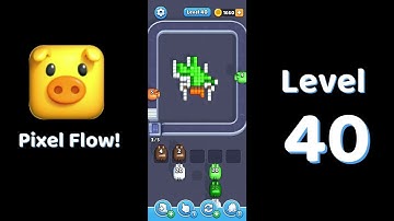 🎮 Pixel Flow Level 40 Walkthrough 💥 | SolutionGuruji