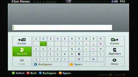 Call of Duty MW3 Buttons In Clan Tag / Custom Classes