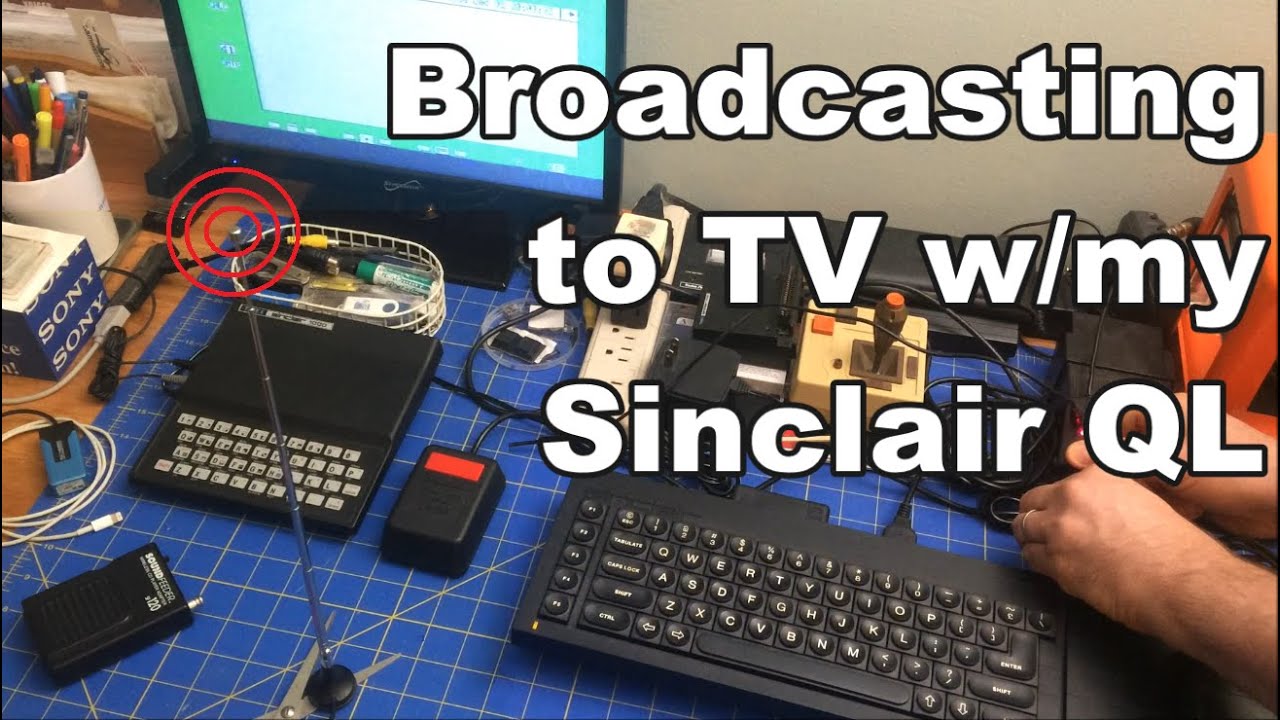 Creating a Low Watt TV Transmitter with my Sinclair QL YouTube