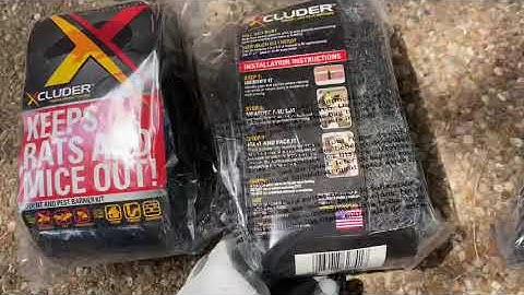 Animal Proofing Weep Holes With Xcluder