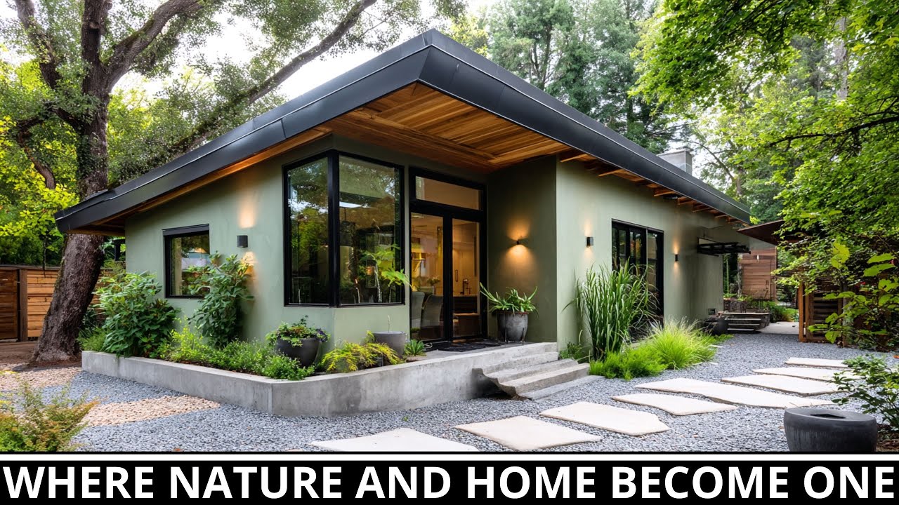 You Won’t Believe How Calm This Little Green House Feels!