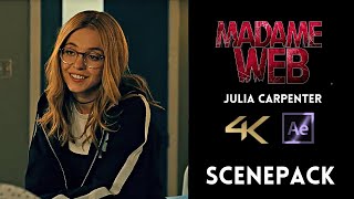 JULIA CARPENTER [MADAME WEB] || 4K SCENEPACK