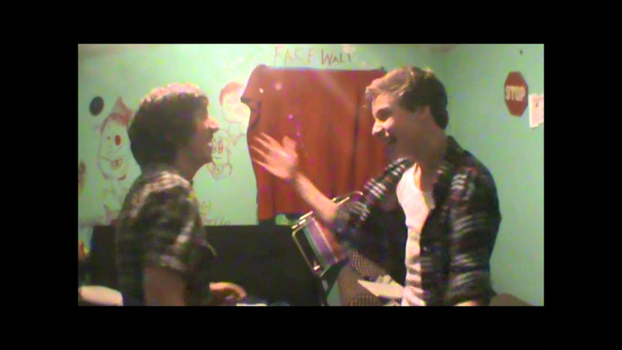 garrett and a monkey throwing poop at ricci YouTube